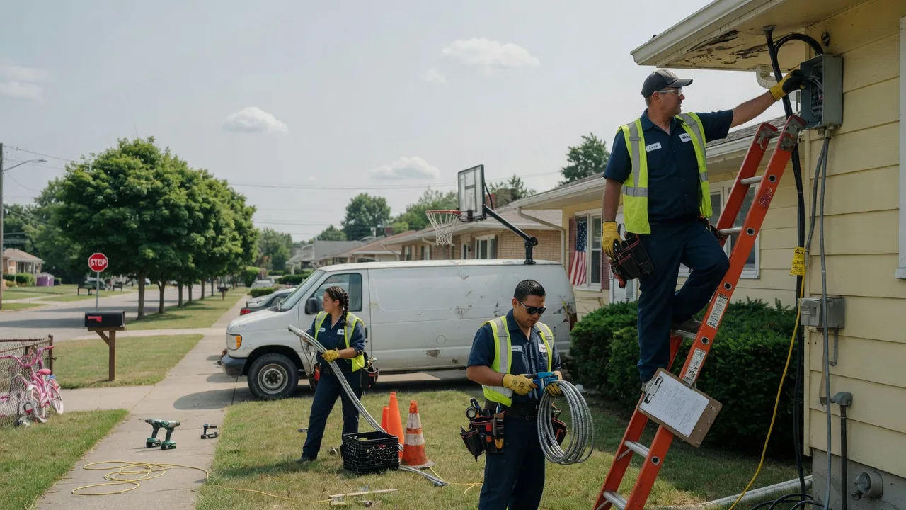 Licensed Electrician in Saint David, IL near me